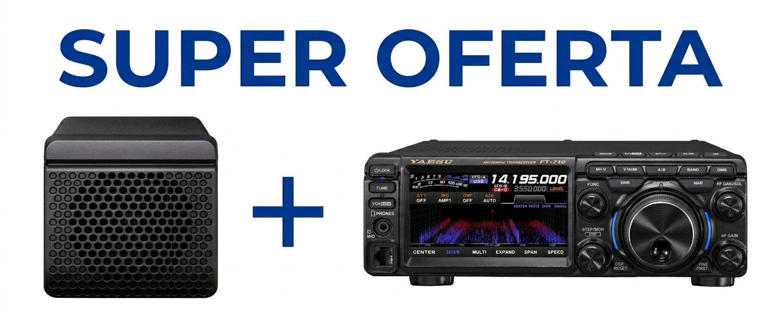 Yaesu FT-710 Field - Transceiver SDR HF/50MHz + ZWROT €80 + GŁOŚNIK SP-40